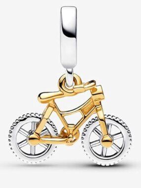 New Sterling Silver Bicycle Charm for Pandora bracelet